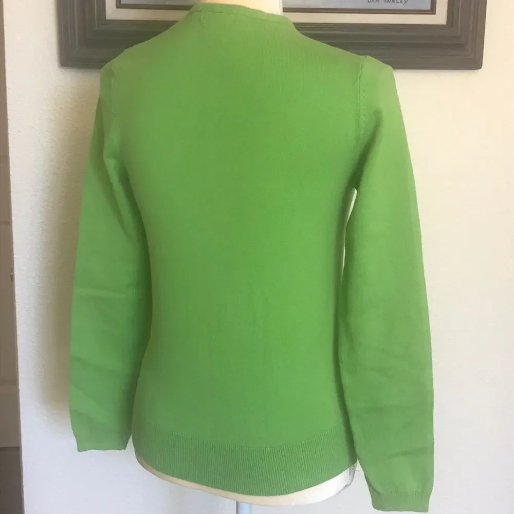 Joe Fresh Knit Green Woman Sweater Size XSP